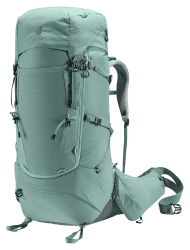 deuter Aircontact Core 55+10 SL Damen Trekking Rucksack (Modell 2024) 55+10 L Jade-graphite