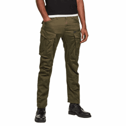 G-STAR Herren Pants Rovic Zip 3D Regular Tapered Pants 32W / 34L Grün (Dk Bronze Green D02190-5126-6059)