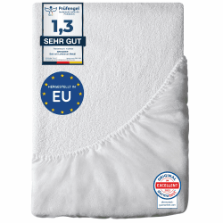 Matratzenschoner 80 x 200 Wasserdicht Dreamzie - Oeko-TEX - Atmungsaktive Anti-Allergie und Anti Milben - Matratzenschoner Wasserdicht 1 140 x 200 cm