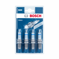 Bosch FR91X (N60) - Zündkerzen Super 4 - 4er Set Blister – 4er Set