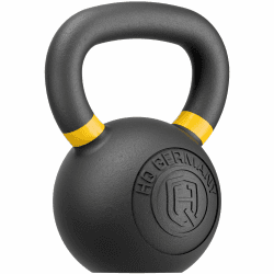 HQ Germany® Powdercoat Kettlebell | Vollguss | 2-32kg | Starter-Sets | ±2,0% Gewichtstoleranz 16KG