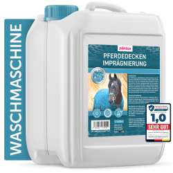 PLINTEX® 2,5L Pferde-Decken Imprägnierspray für Pferde Outdoordecke, Regendecke I Pferde Zubehör 2,5L Nachfüllpack