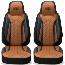 BREMER SITZBEZÜGE Wohnmobil Schonbezüge für FIAT Ducato Jumper Boxer DPL511 DPL511 - Schwarz/Schokobraun