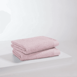 s.Oliver 2 TLG Handtuch Set 50x100cm - 100% Baumwolle, 600 g/m², weich & saugstark, Doppelpack Handtücher rosa 2x Handtuch Rosa
