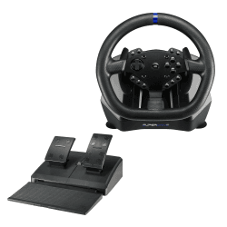 SUBSONIC Superdrive - Rennlenkrad/lenkrad SV950 mit Pedalen und Schaltwippen Xbox Serie X/S, PS4, Xbox One, PC (programmierbar für alle Spiele)