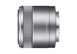 Sony SEL-30M35 Makro-Objektiv (Festbrennweite, 30 mm, F3.5, APS-C, geeignet für A6000, A5100, A5000 und Nex Serien, E-Mount) silber Single