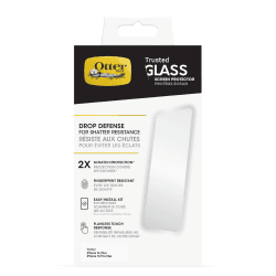 OtterBox Trusted Glass Displayschutz für iPhone 14 Plus/iPhone 13 Pro Max, gehärtetes Glas, x2 Schutz vor Brüchen, Kratzern und Stürzen Trusted Glass iPhone 14 Plus / iPhone 13 Pro Max