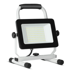 JOYDEER 60W 6000 Lumen LED Baustrahler Arbeitsleuchte im Freien, Wasserdichtes Arbeitsscheinwerfer mit Dimmbare Schalter,Werkstatt Arbeitslicht mit Netzkabel für Garage Auto, Außenbeleuchtung