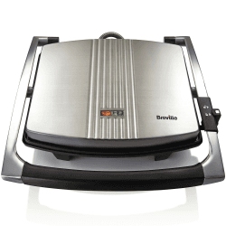 Breville Sandwich/Panini Press & Toastie Maker | 4-Slice | Stainless Steel [VST026X] VST026X Single