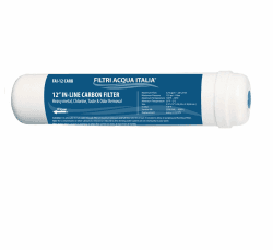 Filtri Acqua Italia Aktivkohle Inlinefilter 12 Zoll Mikron 5