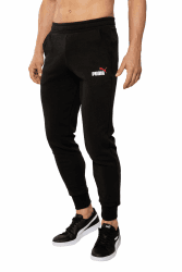 PUMA Jogginghose Statement Deluxe Edition Trainingshose Baumwolle XL Schwarz
