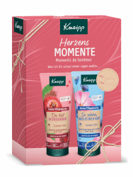 Kneipp Geschenkset Herzensmomente - Geschenkpackung mit 2 Aroma-Pflegeduschen in Originalgröße von Kneipp - Schenken Sie Ihren Liebsten pflegende Verwöhnmomente - 2 x 200ml