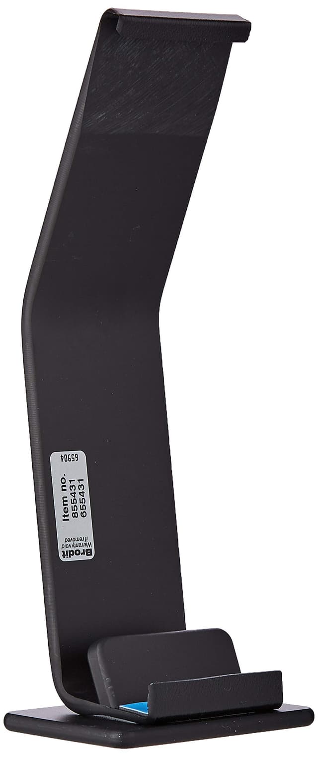 Brodit | ProClip Fahrzeughalter 855431 | MADE IN SWEDEN | Mittelbefestigung | für linkslenkende Fahrzeuge | passt für alle Brodit Gerätehalter, Schwarz