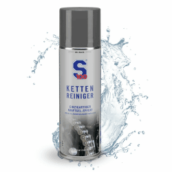 DR. WACK S100 Kettenreiniger 300 ml - Motorrad Kettenspray mit Gel-Formel - Schutz vor Verschleiß & Korrosion - Für für O/X/Z-Ring - Hochwertige Motorradpflege