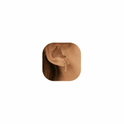 SEVENWELL Klobige Gold Creolen für Damen leichte Wassertropfen Gold Tropfen Ohrringe mit Geschenkbox Schleifen-Stil 5
