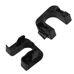 CANTONDZ 1 set Halteclip Laderaumabdeckung Hutablage,Gepäckträger Heckhalterung Rack Paketregal Halterung Halter Clip 1539663 Kompatibel Mit Ford Nissan Fiesta B-Max