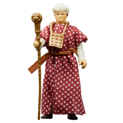 Hasbro Indiana Jones und die Jäger des verlorenen Schatzes Retro Collection Belloq (Ceremonial), Indiana Jones Figur, 9,5 cm
