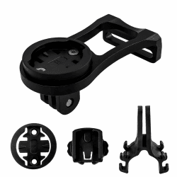 Treki Fahrradcomputer Halterung Kompatibel für Garmin Edge Cateye Bryton Fahrradlenker Halterung für Kamera Fahradlicht, MTB Fahrradhalterung Fahrrad Vorbauhalterung für Vorbau mit M5 Gewinde
