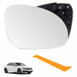 Spiegelglas Ersatz für VW JETTA 5 2005-2010/ VW GOLF 5 2003-2008/ VW PASSAT B6 2007-2011/ SKODA SUPERB Facelift 2007-2008 beheizbar Ersatzspiegelglas Beifahrerseite Außenspiegel Asphärisch Rechts VW JETTA(Rechts)