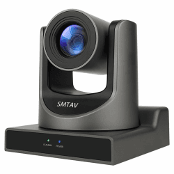 SMTAV PTZ Video-Konferenzkamera, 30-fach optischer + 8-facher digitaler Zoom, Hochgeschwindigkeits-PTZ, 3G-SDI + HDMI + CVBS-Ausgang, unterstützt H.265