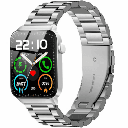 Gittos 22mm Armband für Nerunsa P66D uhrenarmband Donert0n T50S Metal Edelstahl Ersatzarmband Kompatibel mit UAUE,Gydom IDW19,AEAC,Poounur,Amzhero,ZOSKVEE,WeurGhy,BANLVS,Narcid,RUIMEN,ENOMIR,Yoever SILBER