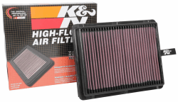 K&N Luftfilter kompatibel mit Hyundai Sonata & Kia Optima 1.6 2015- (33-5057), Rot