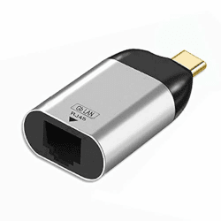 chenyang CY USB C zu Ethernet Adapter USB Typ C Gigabit Ethernet LAN Netzwerkadapter für Laptops