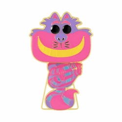 Funko Pop! Large Enamel Pin Disney Alice: Cheshire Cat CHASE - Alice in Wonderland - Alice Im Wunderland Emaille-Nadeln - Niedliche Brosche Zum Sammeln - Für Rucksäcke & Taschen - Geschenkidee