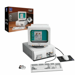 PANTASY Retro Computer Baukasten für Erwachsene: Konstruktionsmodellbau für Erwachsene, Sammler-Retro-Displaymodell, Kreatives Hobby und Einzigartige Geschenkidee