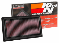 K&N 33-3052 Motorluftfilter: Hochleistung, Prämie, Abwaschbar, Ersatzfilter,Erhöhte Leistung, 2014-2019 (i20 II)