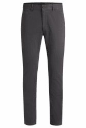 BOSS Herren Chino_Slim Trousers_Flat 32W / 34L Grey20