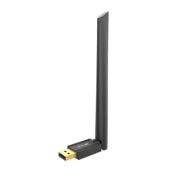 eppfun Long Distance 100m USB Bluetooth 5.3 Adapter Dongle für PC Laptop Desktop Computer, Bluetooth Audio Transmitter für Maus, Tastatur, Kopfhörer, unterstützt Windows 11/10/8.1, Plug & Play