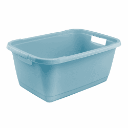 keeeper Wäschewanne, Stabiler Kunststoff, 52 l, Aenna, Nordic Blue Nordic Blue 52 L