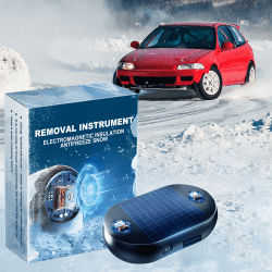 Auto Enteiser Tragbarer Kinetischer Molekularheizer, 2025 Neu Elektromagnetische molekulare Interferenz Frostschutzmittel Schneeräumungswerkzeug, Mikrowellen Molekular Enteisung Instrument (1 Pcs)