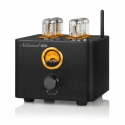 Nobsound B100 Bluetooth 5.0 Röhrenverstärker USB DAC Coax/Opt Integrated Stereo Amplifier HiFi-Verstärker