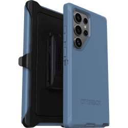 OtterBox Defender Hülle für Samsung Galaxy S24 Ultra, Stoßfest, Sturzsicher, Ultra-robust, Schützende Hülle, 5X getestet nach Militärstandard, Blau Blau Galaxy S24 Ultra