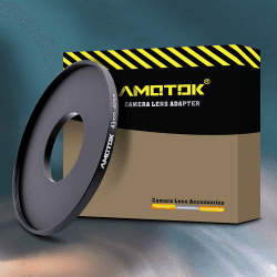 43mm auf 82mm Objektivadapter/43mm Objektiv auf 82mm Kamera-Filterring,kompatibel mit Allen 43mm Kameraobjektiven auf 82mm UV-CPL-ND-Filter-Zubehör und Gegenlichtblende.(43–82 mm) 43mm to 82mm