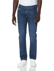 bugatti Herren 3910-26612 Hose, Blau, 34W / 32L EU