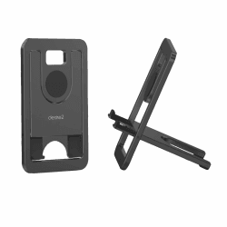 Desire2 Snap Rack Ultra-Slim Aluminium Phone Holder, Metallener, Faltbarer Handy-Ständer, schlanker als einige Geräte, reiseessentieller, tragbarer für den Schreibtisch, Leichter Handy-Halter