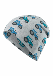 Sterntaler Baby - Jungen Slouch-beanie Mütze, Grau (Silber 513), 45