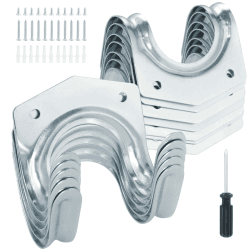 WiMas 15 Pack Garagenhaken Metall Werkzeughaken Set, Garagen Aufbewahrungshaken Wandmontage Aufbewahrungshaken Schuppenhaken für Lager Werkstatt Schuppen Garage Bauernhof Hausgarten