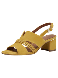 Tamaris Damen Sandaletten, Frauen Sandalen,TOUCHit-Fußbett 38 EU Apricot Dee Pe