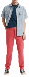 Levi's Herren Xx Chino Standard Ii Trousers 31W / 34L Garnet Rose Shady Garment Dye