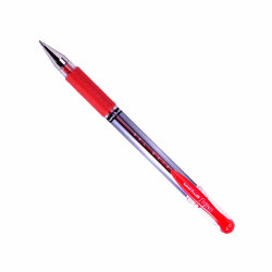 Uni-Ball UM151S SigNo Gel-Tintenroller Komfort-Griff 0,7 mm Spitze 0,5 mm Strichbreite 12 Stück blau 12 Stück Rotes