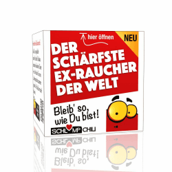 Schlump-Chili⎥Rauchfrei Geschenk - Der schärfste Ex-Raucher der Welt! Cooles Präsent für Nichtraucher