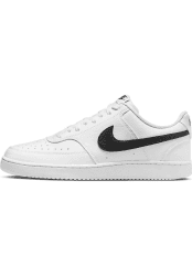 Nike Herren Court Vision Laufschuh 44 EU White Black White