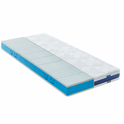 Coolux Sleep Matratze 90x200 cm, Höhe 18cm Orthopädische 7-Zonen Kaltschaummatratze, 2 in 1 Liegehärten Mittel/Fester Härtegrad H2 & H3, Öko-Tex Zertifiziert Ergonomische Rollmatratze 90x200x18 cm