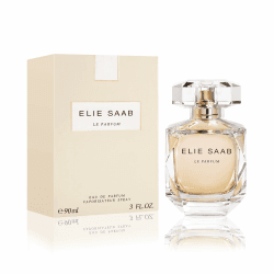 Elie Saab Le Parfum 90 ml – Eau de Parfum für Frauen – Blumiger Chypre-Duft – Strahlende Noten von Orangenblüte, Jasmin, Rosenhonig und Patschuli – Transparenter Glasflakon 90 ml (1er Pack)