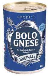 3Foodies | Bolognese Originale | Gourmet Qualität | 400g | Nudelsauce Mit Hackfleisch Vom Rind