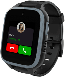 XPLORA XGO 3 - wasserdichte Telefon Uhr für Kinder - 4G, Anrufe, Nachrichten, Schulmodus, SOS-Funktion, GPS, Kamera und Schrittzähler - 2 Jahre Garantie (SCHWARZ) SCHWARZ XGO 3